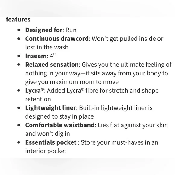 LululemonTracker Short V 4” Black - Picture 7 of 7